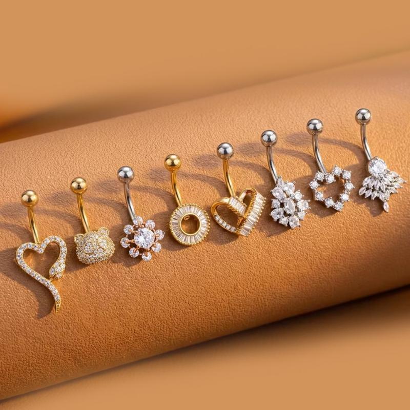 Body Jewelry Charms - Кольца для пупка с подвеской в