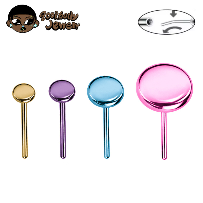 Threadless Push Pin - 10 шт. титановых пусх-пинов ASTM F136