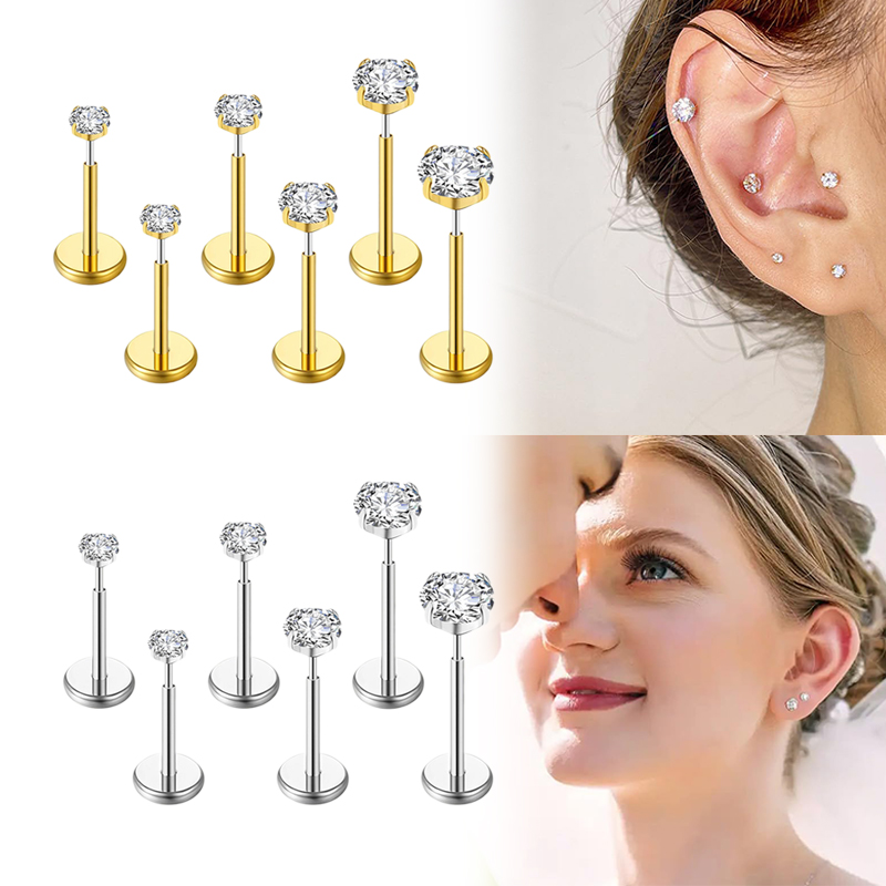 Body Jewelry Nose Ring - Пирсинг-украшения из хирургической нержавеющей стали 20G/18G/16G