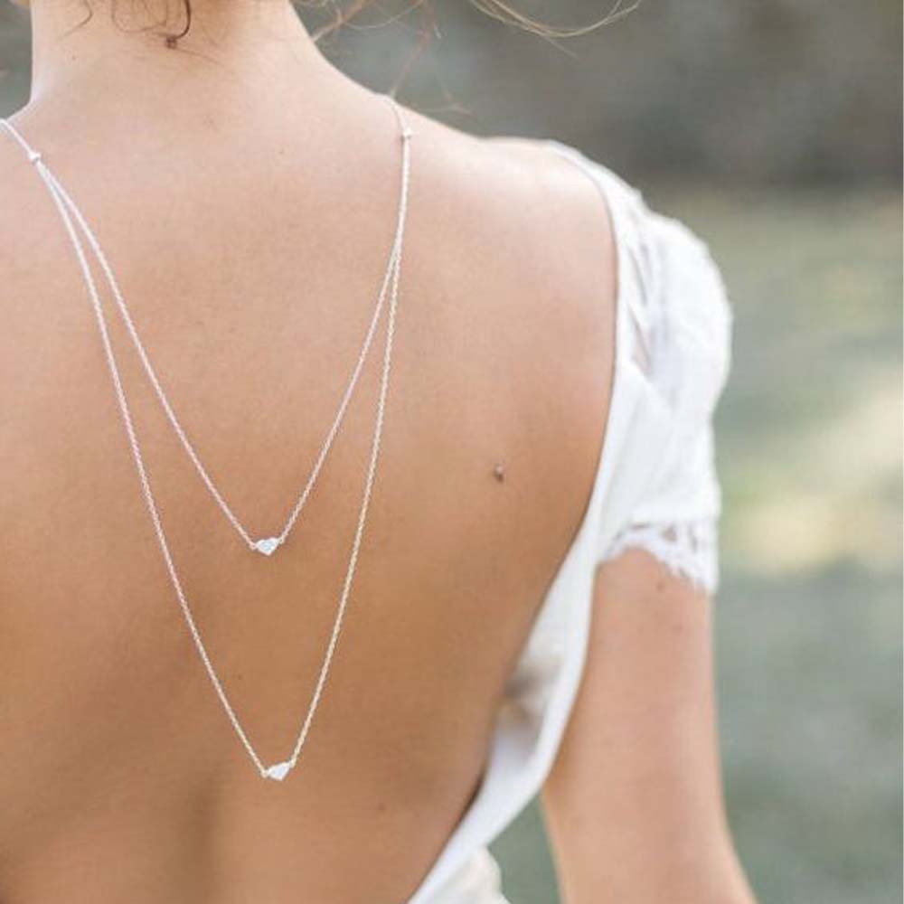 Элегантная двухслойная цепочка – обзор и цена Body Jewelry Charms