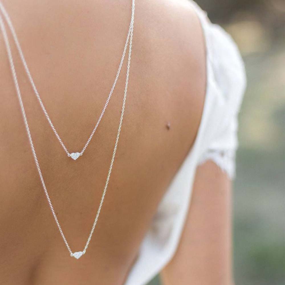 Элегантная двухслойная цепочка – обзор и цена Body Jewelry Charms