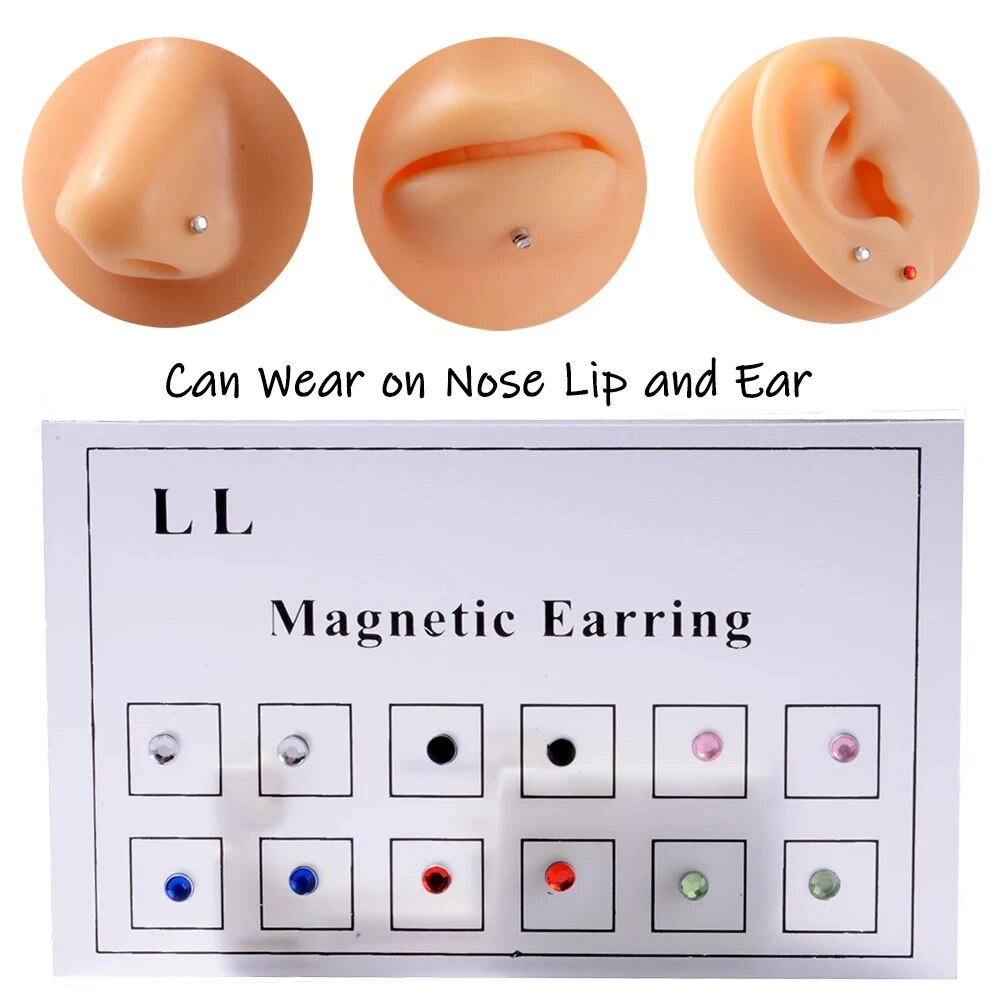 12 шт./карта поддельный дерьмо – обзор и цена Body Jewelry Nose Ring