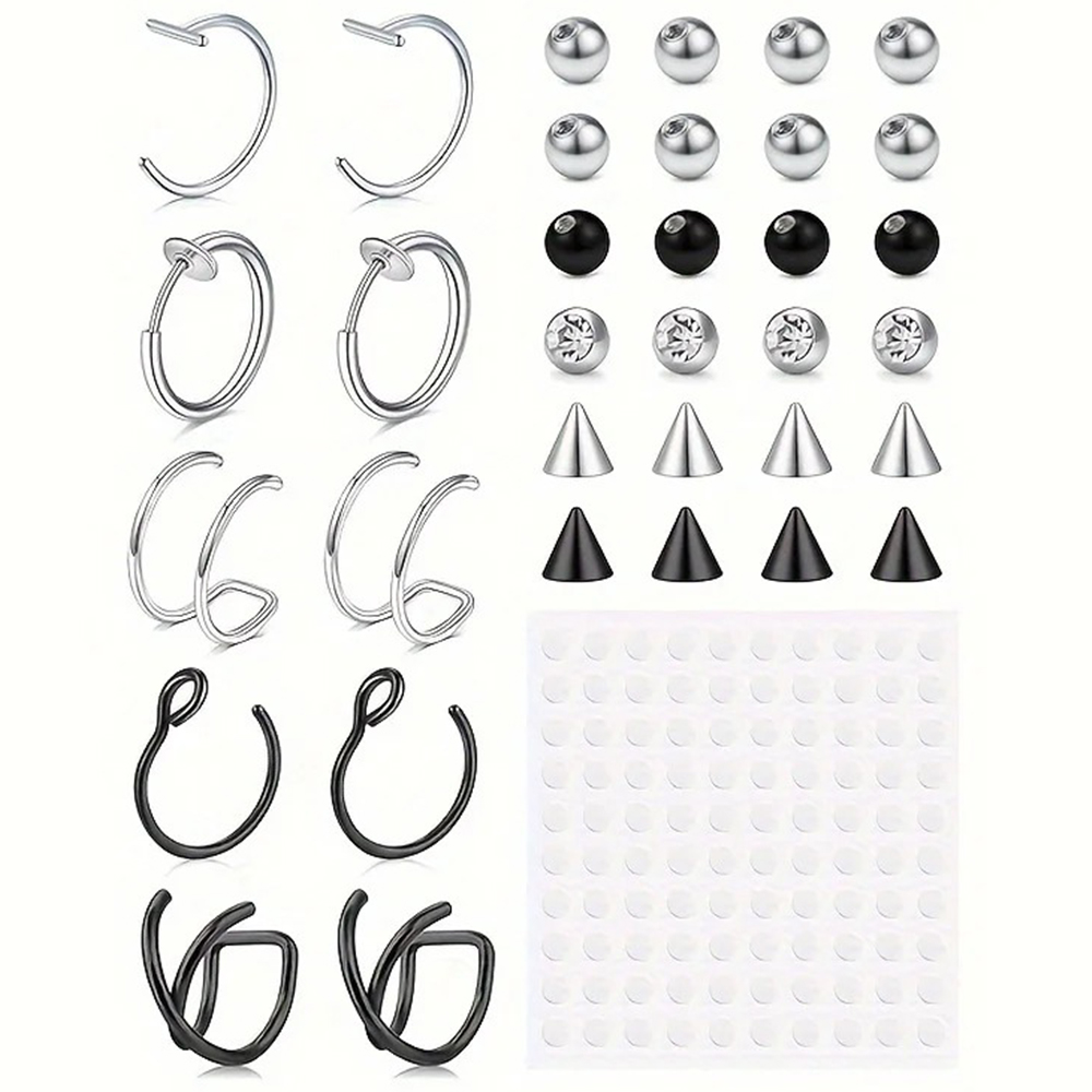 Фальшивые пирсинги, фальшивые  – обзор и цена Body Jewelry Nose Ring