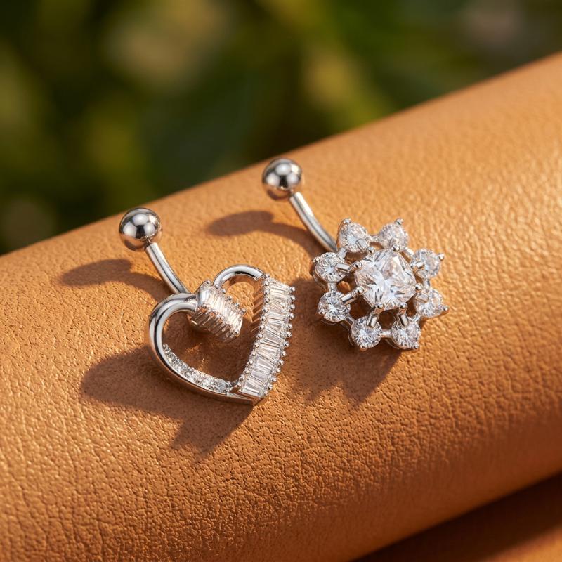 Кольца для пупка с подвеской в – обзор и цена Body Jewelry Charms