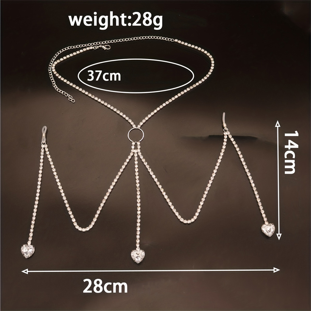 Изысканная модная блестящая же – обзор и цена Body Jewelry Harness