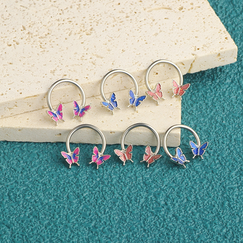 Кольцо для пирсинга 16G из хир – обзор и цена Body Jewelry Nose Ring