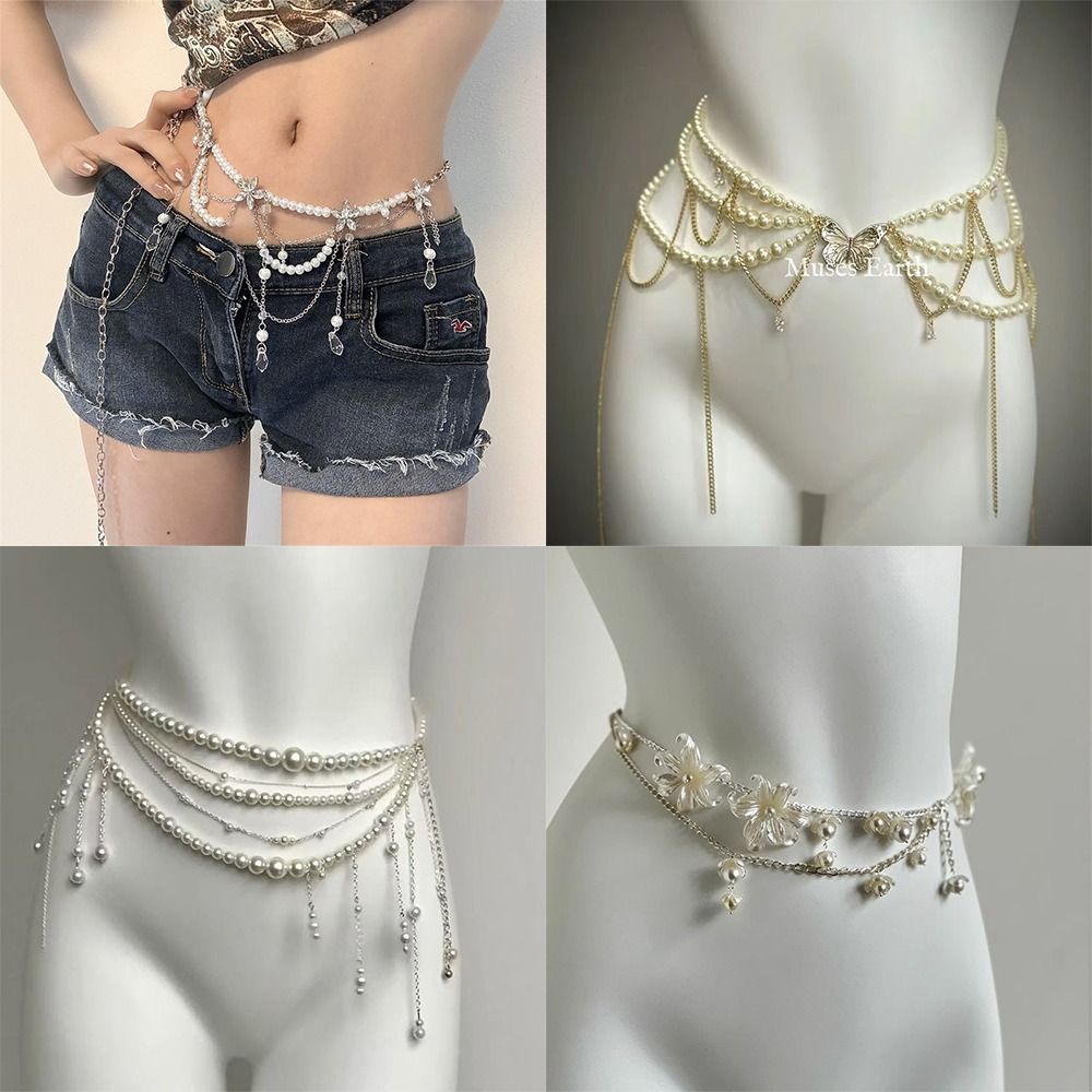 Модные элегантные жемчужные по – обзор и цена Body Jewelry Sale