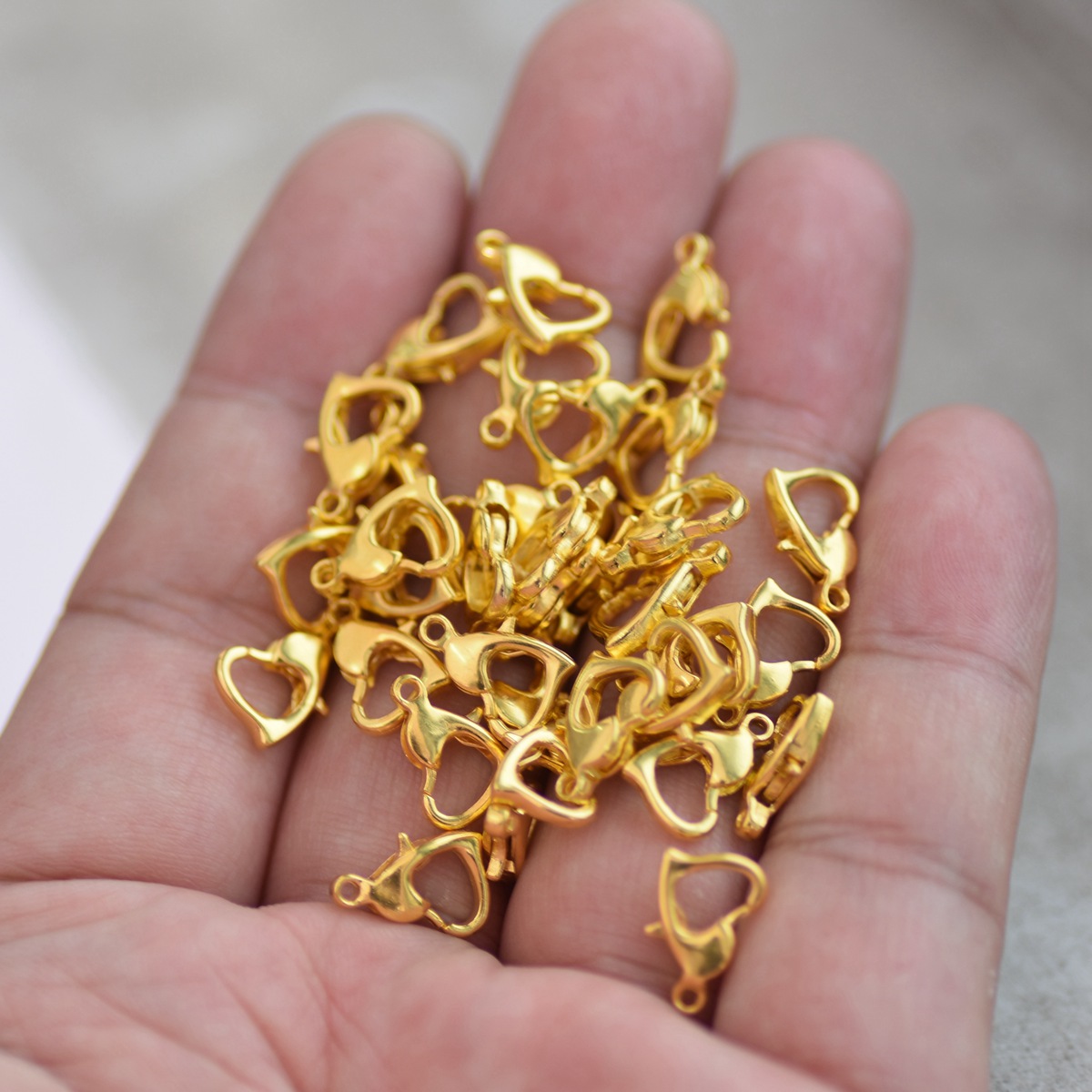 Застежки-карабины в форме серд – обзор и цена Body Jewelry Diy