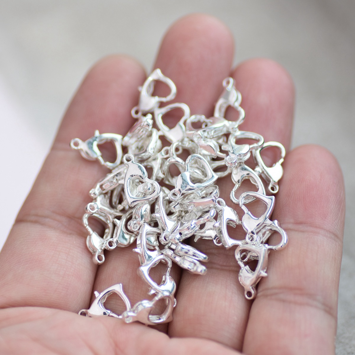 Застежки-карабины в форме серд – обзор и цена Body Jewelry Diy