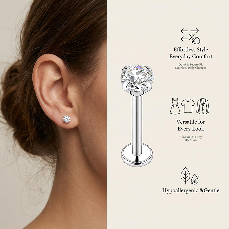 Пирсинг-украшения из хирургиче – обзор и цена Body Jewelry Nose Ring